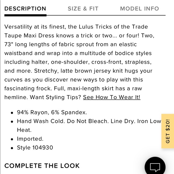 *SOLD* ‘Tricks of the Trade’ Multi-Way Bridesmaid Dress - Picture 6 of 8